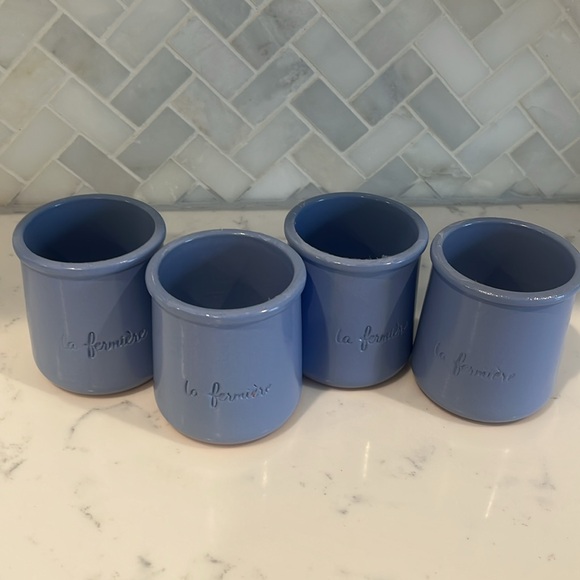 Six la fermiere clay pots - Picture 4 of 6